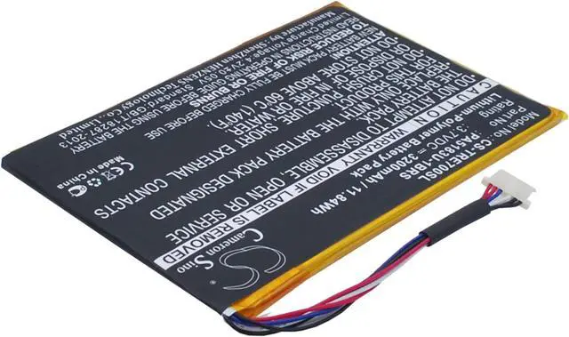 Alt view image 2 of 6 - Battery for Toshiba AT7-B AT7-C AT7-C8 Excite Go Mini 7 PA5183U-1BRS CS-TRE700SL