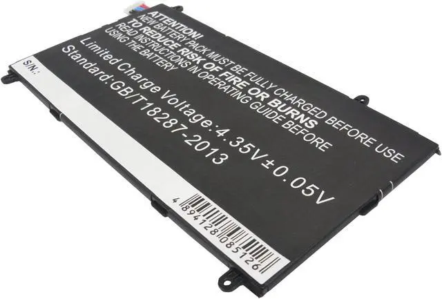 Alt view image 4 of 6 - Battery for Samsung Galaxy TabPRO 8.4 LTE-A SM-T320 T321 SM-T325 SM-T327A T4800E