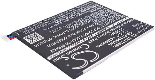 Alt view image 2 of 5 - Battery for Samsung Galaxy Tab A 8.0 Wifi 8" SM-T350 SM-P350 EB-BT355ABA Tablet