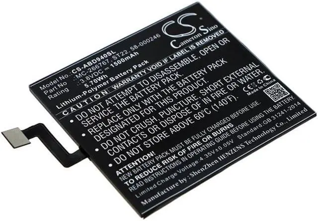 Main image of Battery for Amazon Kindle Paperwhite 4 2018 10th Gen 58-000246 58-000271 ST22
