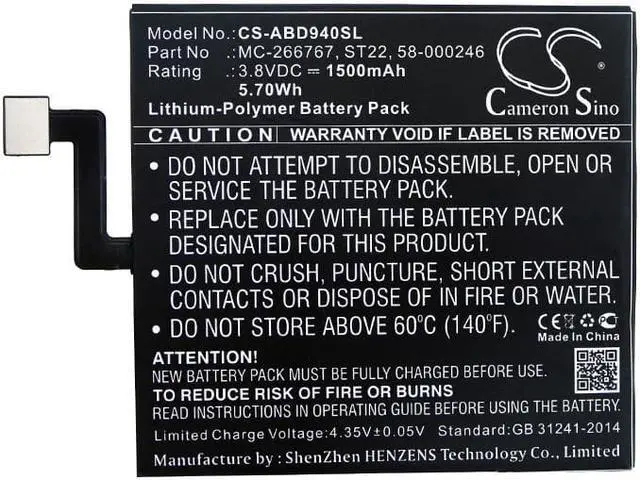 Alt view image 3 of 4 - Battery for Amazon Kindle Paperwhite 4 2018 10th Gen 58-000246 58-000271 ST22