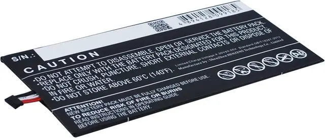 Alt view image 4 of 6 - Battery for Acer A1-713 HD Iconia Tab 7 Aprilia ZAW1975Q 1/ICP3/61/127 ZWA1975Q