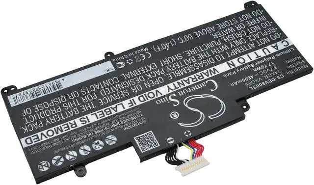 Alt view image 2 of 6 - Battery for DELL T01D T10D-5830 Venue 8 Pro 74XCR VXGP6 Tablet CS-DEV800SL NEW