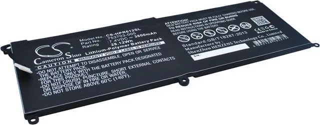 Alt view image 2 of 6 - Battery for HP Pro Tablet x2 612 G1 753329-1C1 753703-005 HSTNN-IB6E HSTNN-UB6E
