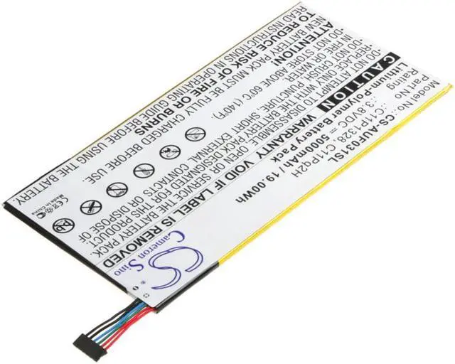Alt view image 2 of 6 - Battery for Asus TF103 K010 Transformer Pad 3G TF103C TF103CX C11P1328 C11Pq2H
