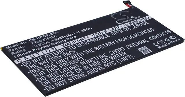 Alt view image 2 of 6 - Battery for HP Stream 7 5700 5700ng 5709 795065-001 PR-3258128 CS-HPS570SL
