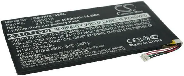 Main image of Battery for Huawei Baggio2-U02A MediaPad 7 Youth2 T-Mobile Springboard HB3G1H