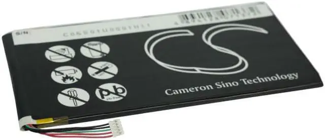 Alt view image 3 of 6 - Battery for Huawei Baggio2-U02A MediaPad 7 Youth2 T-Mobile Springboard HB3G1H