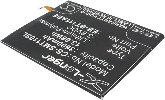 Alt view image 2 of 6 - Battery for Samsung Galaxy Tab 3 SM-T110 SM-T111 EB-BT111ABE EB-BT115ABC T3600E