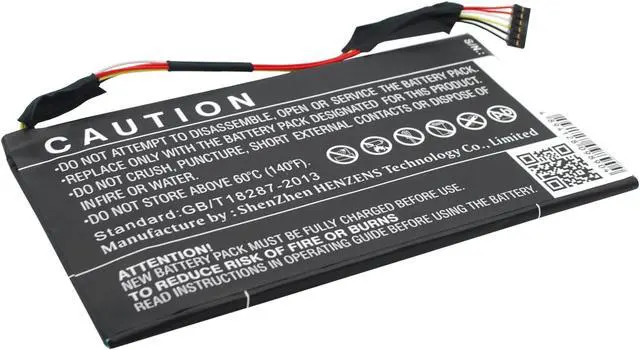 Alt view image 4 of 6 - Battery for Asus PadFone Infinity A80 10.1 Tablet C11-P05 CS-AUP005SL 5050mAh