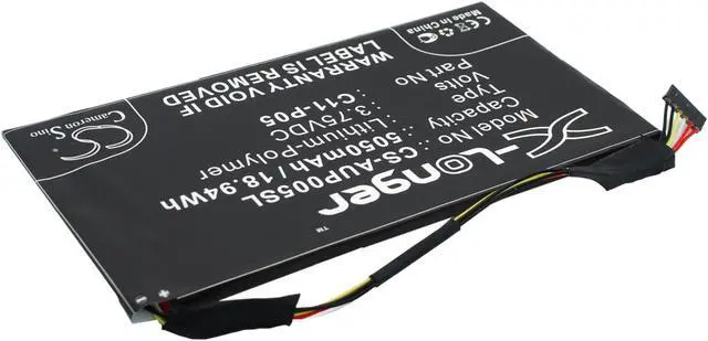 Alt view image 2 of 6 - Battery for Asus PadFone Infinity A80 10.1 Tablet C11-P05 CS-AUP005SL 5050mAh