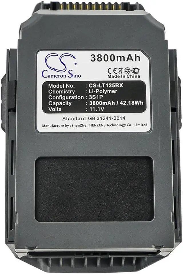 Alt view image 5 of 5 - Battery for DJI Mavic Pro GP785075-38300DB Drone CS-LT125RX 11.1v 3800mA 42.18Wh