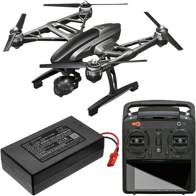 Alt view image 6 of 6 - Battery for YUNEEC Q500 ST10 Chroma Ground Station ST10+ YP-3 Blade 3.7V 5200mAh