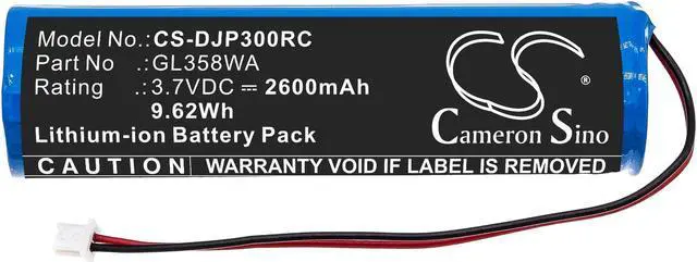 Alt view image 3 of 5 - Battery for DJI Phantom 3 Standard Remote Controller GL358WA Drone 3.7v 2600mAh
