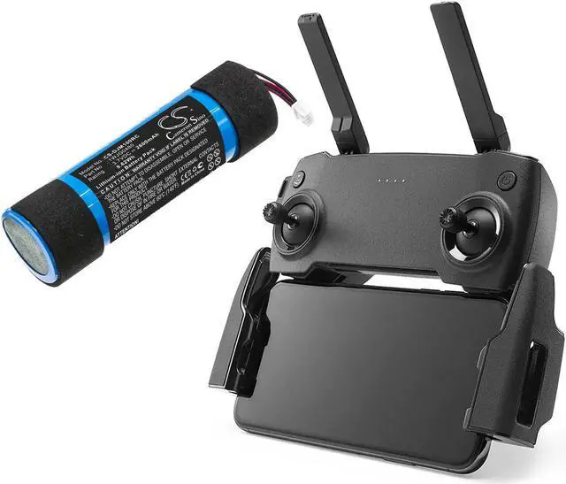 Alt view image 6 of 6 - Battery for DJI Mavic mini Controller 1WJG0480 TI100782 Remote Control 2600mAh