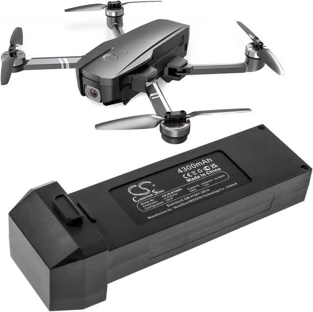 Alt view image 6 of 7 - Battery for Reely GT4 EVO 1410409 FS-iT4S Remote Controller CS-RTV400RX 1700mAh