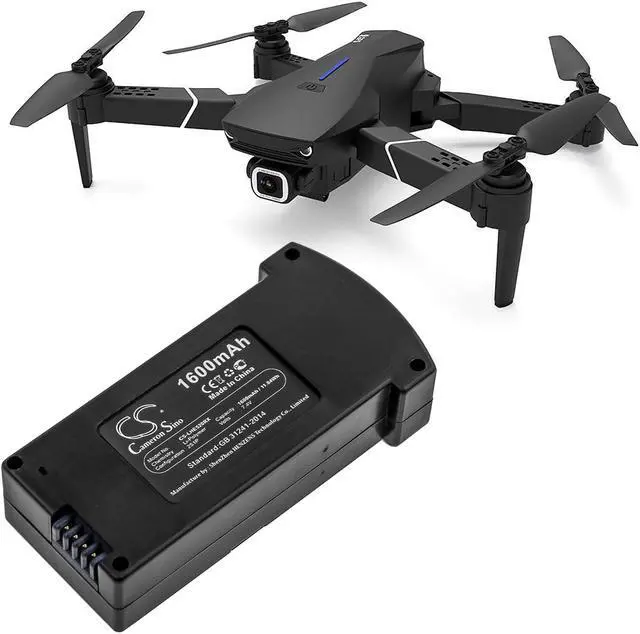 Alt view image 6 of 6 - Battery for Eachine E520 E520s 2594368 Drone CS-LHE520RX 7.4v 1600mAh 11.84Wh