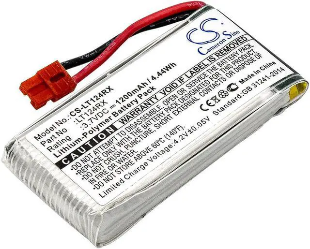 Main image of Battery for SYMA X5HC X5HW X5UW FPV TH902540-2FU CS-LT124RX Drone 3.7v 1200mAh