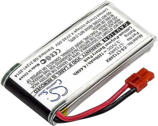 Alt view image 2 of 6 - Battery for SYMA X5HC X5HW X5UW FPV TH902540-2FU CS-LT124RX Drone 3.7v 1200mAh