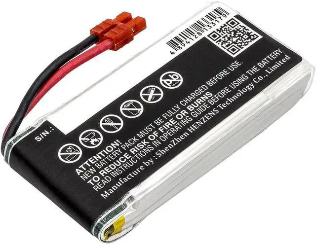 Alt view image 3 of 6 - Battery for SYMA X5HC X5HW X5UW FPV TH902540-2FU CS-LT124RX Drone 3.7v 1200mAh