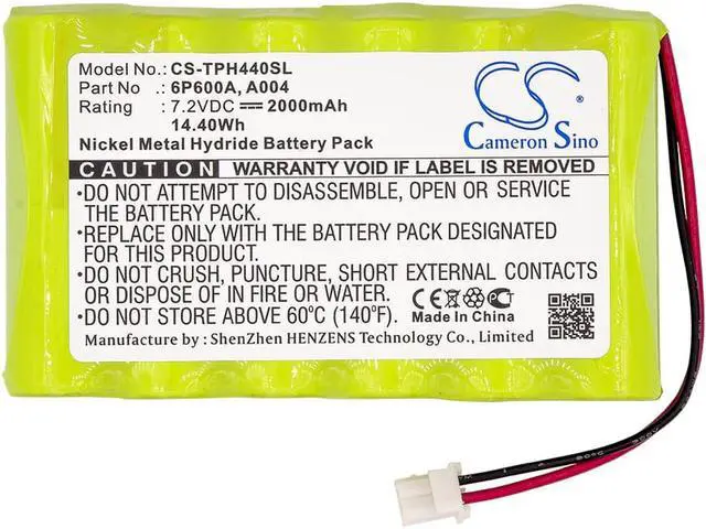 Alt view image 3 of 4 - Battery for TPI 440 1MHz Single Channel Oscilloscopes 6P600A A004 CS-TPH440SL