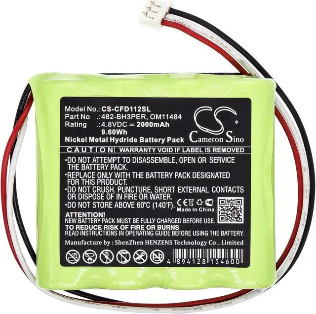 Alt view image 3 of 6 - Battery for Chatillon DFE2 DFS2 DFX Force 482-BH3PER 552096 OM11484 SPK-DFX2-158