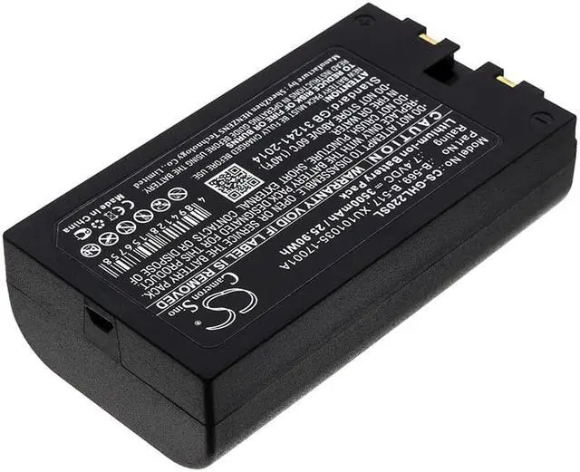 Alt view image 2 of 3 - Battery for Graphtec GL220 GL450 GL800 GL840 GL900 B-517 B-569 XU101035-17001A