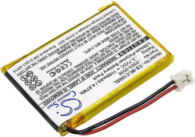 Alt view image 2 of 4 - Battery for Minelab CTX 3030 WM-10 GPZ 7000 WM10 WM12 0303-0036 CS-MLC100SL