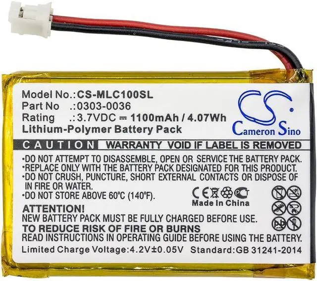 Alt view image 3 of 4 - Battery for Minelab CTX 3030 WM-10 GPZ 7000 WM10 WM12 0303-0036 CS-MLC100SL
