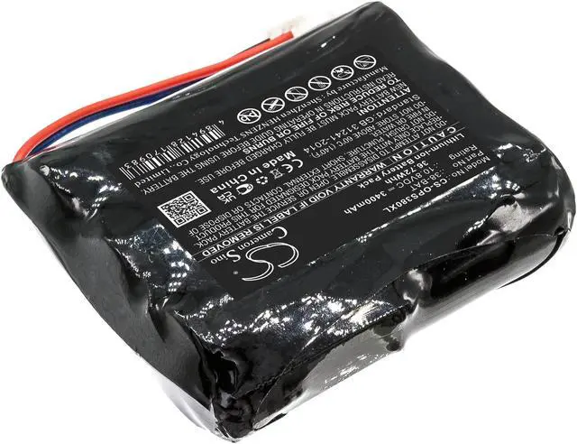 Alt view image 2 of 6 - Battery for Olympus 38DL Plus Ultrasonic Thickness 38-BAT CS-OPS380XL 3400mAh