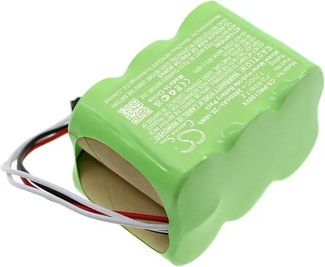 Alt view image 2 of 5 - Battery for Pyle PUCRC15 PUCRC15BAT PUCRC17 Pure FD-RSW-7.2 CS-PRC150VX 2800mAh