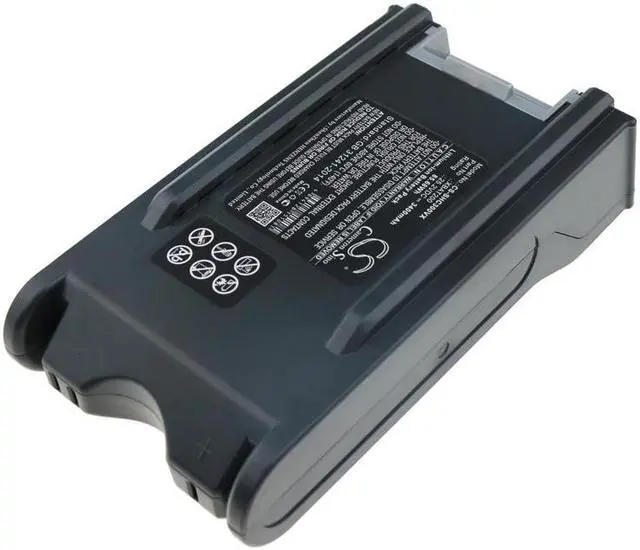 Alt view image 4 of 5 - Battery for Shark IF251 F30 IF281 IF250 ION Rocket Ultra-Light XBAT200EU 3400mAh