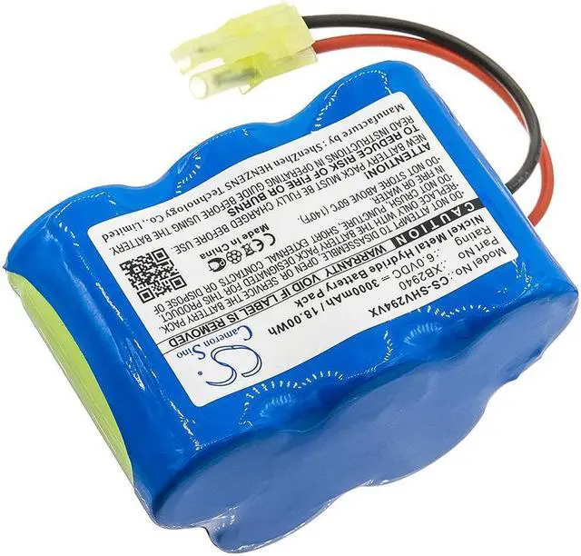 Alt view image 2 of 4 - Battery for Shark V1940 V2940 V2940C V2940CFS XB2940 Vacuum CS-SHV294VX 3000mAh