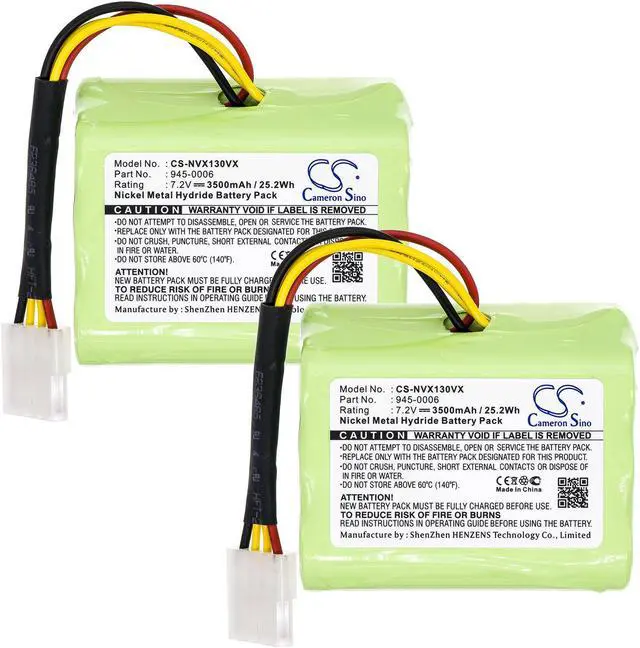 Alt view image 3 of 6 - Battery for Neato XV-11 XV-12 XV-14 XV-15 21 205-0001 945-0005 945-0006 945-0024