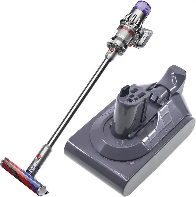 Alt view image 6 of 6 - Battery for Dyson V10 Slim V11 SLIM Fluffy Extra Pro 398006-01 398857-01 SV18