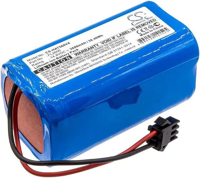 Main image of Battery for Haier TAB-T550WSC TAB-T560H FL2600 Vacuum CS-HAT560VX 14.8v 2600mAh