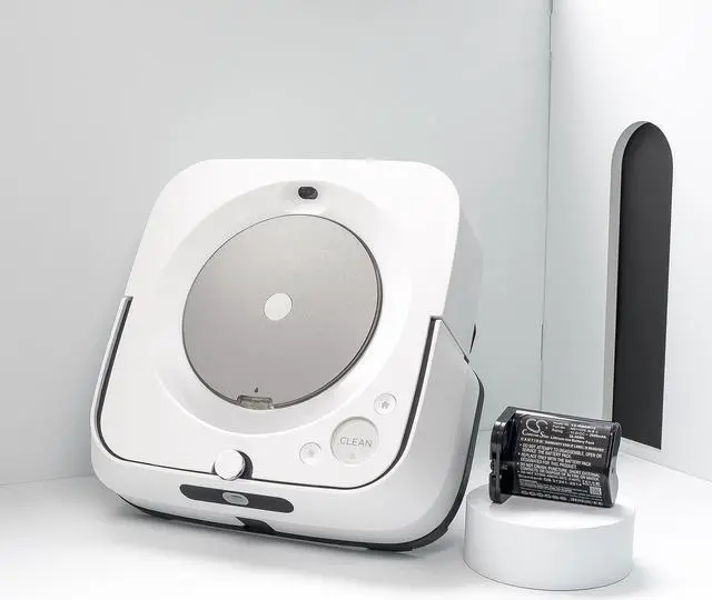 Alt view image 7 of 7 - Battery for iRobot Braava Jet M6 ALB-C M611020 Vacuum CS-IRM600VX 10.8v 2600mAh