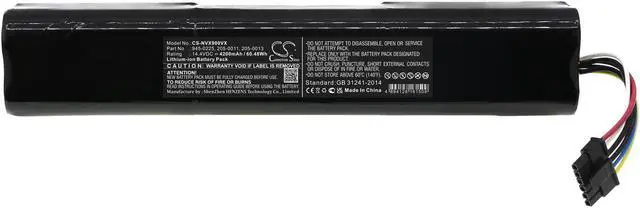 Alt view image 3 of 5 - Battery for Neato Botvac Connected D3 D5 D4 D6 D7 205-0011 205-0013 945-0225