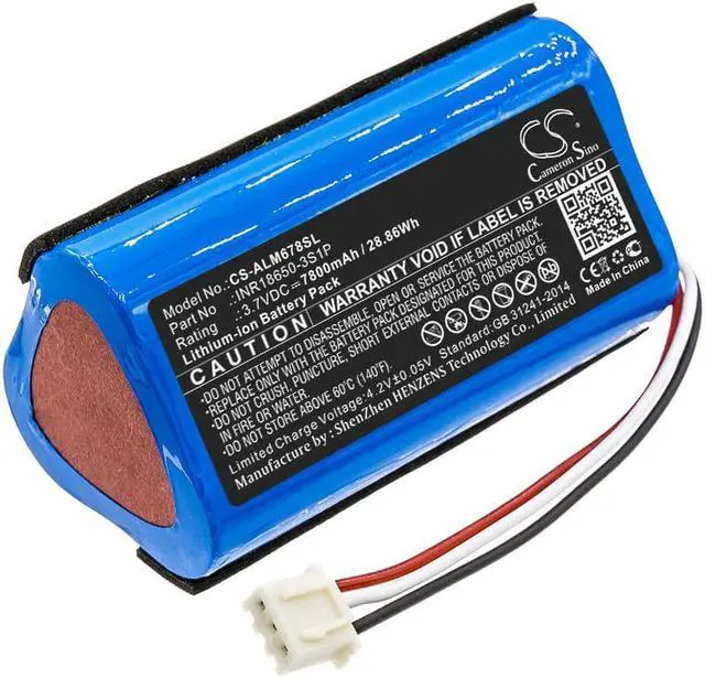 Main image of Battery for Altec Lansing iMW678 IMW789 Omni Jacket INR18650-3S1P 7800mAh