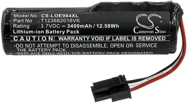 Alt view image 3 of 4 - Battery for Logitech 984-001405 S-00170 Ultimate Ears Boom 3 T123682016VK 3400mA