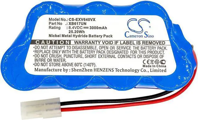 Alt view image 3 of 4 - Battery for Shark UV615 UV615F UV615H UV617 UV640 UV647H Euro Pro 1024FM XB617UN