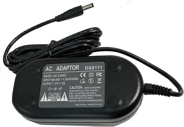 Alt view image 2 of 6 - AC Power Adapter for Canon ACK-E2 ACKE2 DR-400 Coupler EOS 5D 10D 50D 40D 20D 30D +Microfiber Cloth