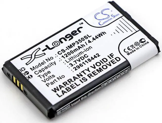 Main image of Battery for Ingenico iMP350 01P1575A USBLU01A USBLU03A iSMP Companion 296118442