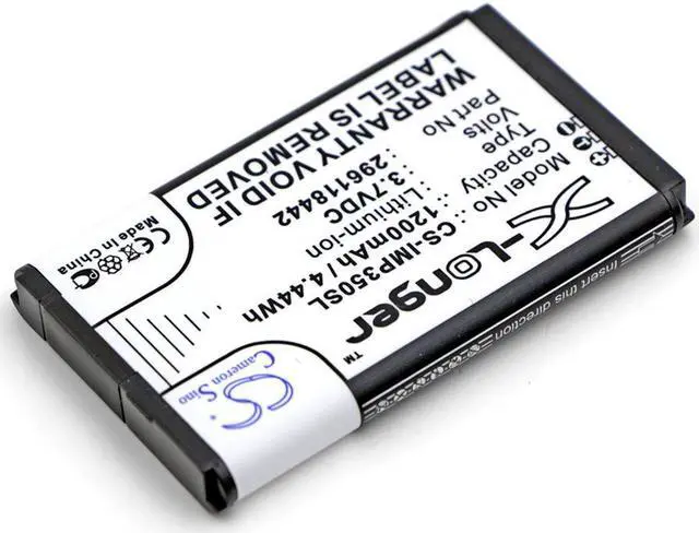 Alt view image 2 of 3 - Battery for Ingenico iMP350 01P1575A USBLU01A USBLU03A iSMP Companion 296118442