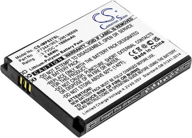 Main image of Battery for Ingenico IMP627 USBLU01A IMP657 USJRS01A iSMP4 296196699 F734A1953