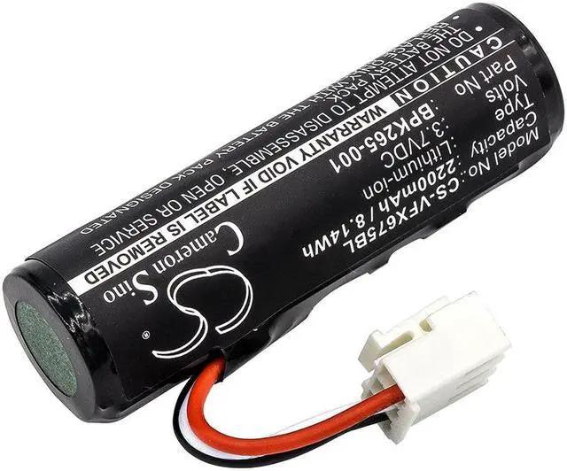 Alt view image 2 of 4 - Battery for VeriFone 3G-BT-WiFi VX675 VX690 Aisino V71 BPK260-001 IS803 2200mAh