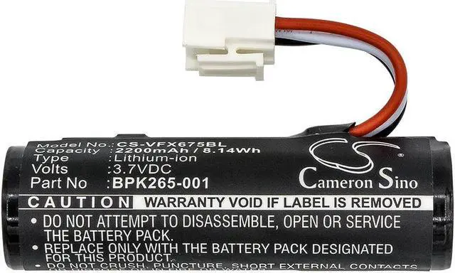 Alt view image 3 of 4 - Battery for VeriFone 3G-BT-WiFi VX675 VX690 Aisino V71 BPK260-001 IS803 2200mAh