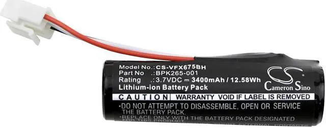 Alt view image 3 of 4 - Battery for VeriFone C680 VX675 3G-GPRS VX685 VX690 BPK260-001 BPK265-001 3400mA