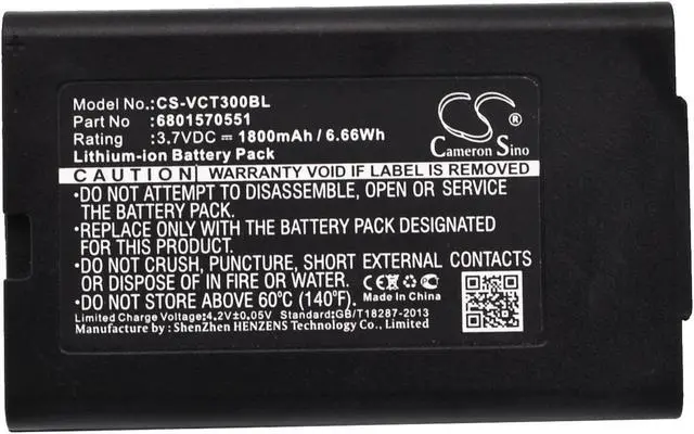 Alt view image 5 of 5 - Battery for VECTRON B30 Mobilepro 2 II 6801570551 Payment Terminal CS-VCT300BL