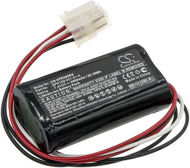 Main image of Battery for Verifone PCA169-001-01 Ruby 2 CI BPK182-001 BPK169-001-01-A 3400mAh